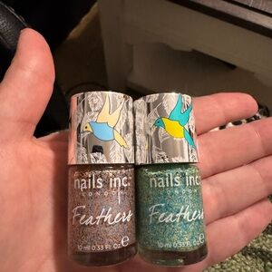 Nails Inc Feathers Nail Polish Set